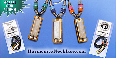 harmonica necklaces